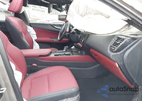 2025 Lexus Nx 350 Premium from USA, damaged, VIN 2T2GGCEZXSC072721